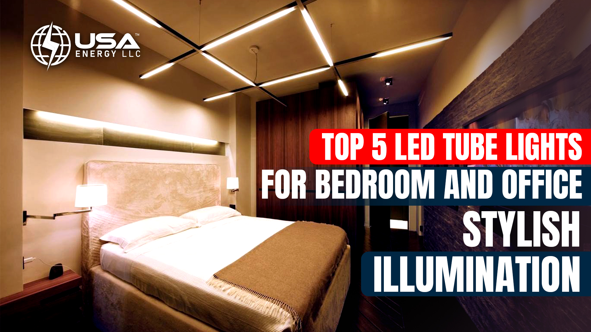 Top 5 LED Tube Lights for Bedroom and Office Stylish Illumination